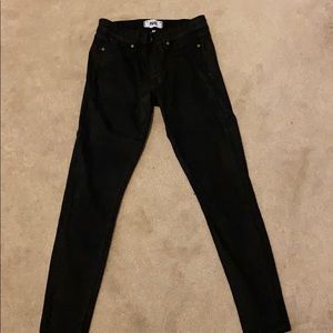 Paige Verdugo Ankle Black Jeans